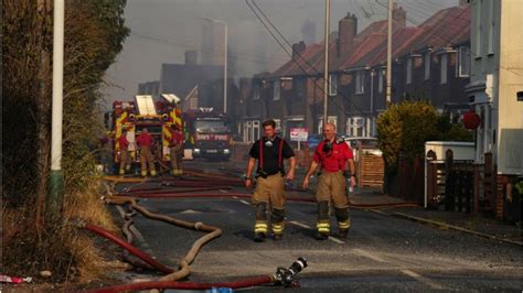 London wildfires: Crews say they experienced .